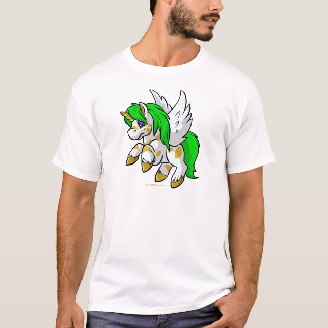 T-shirt Île volant Uni au-dessus de l'île de mystère (Devant)
