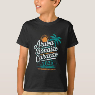 T-shirt Îles Abc Aru Bonaire Curaçao Croisière Vacances 20