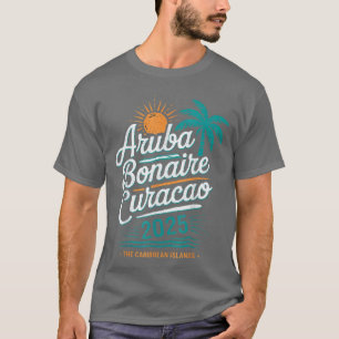 T-shirt Îles ABC Aruba Bonaire Curaçao Croisière Vacances 