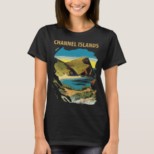T-shirt Îles anglo-normandes Voyage sur la côte californie