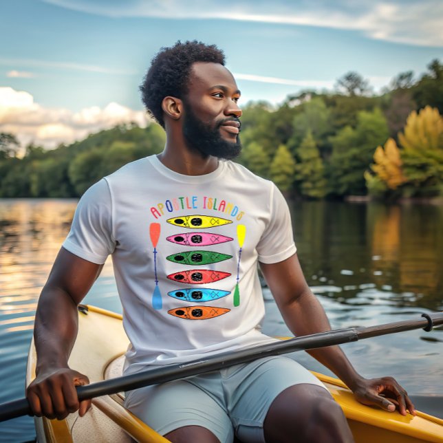 T-shirt Iles Apôtres Rétro Kayak (Créateur téléchargé)
