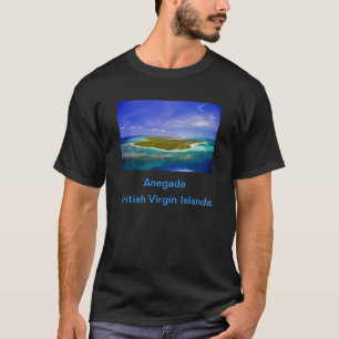 T-shirt Îles B.V.I. Tee/drapeau d'Anegada