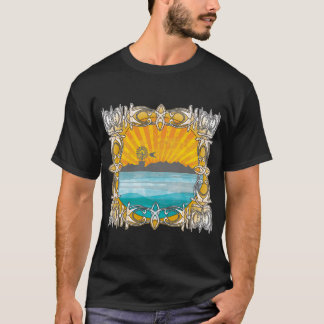 T-shirt Îles Baléares de Majorque Hippie