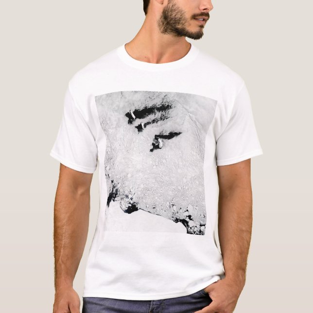 T-shirt Îles Balleny, près de l'Antarctique (Devant)