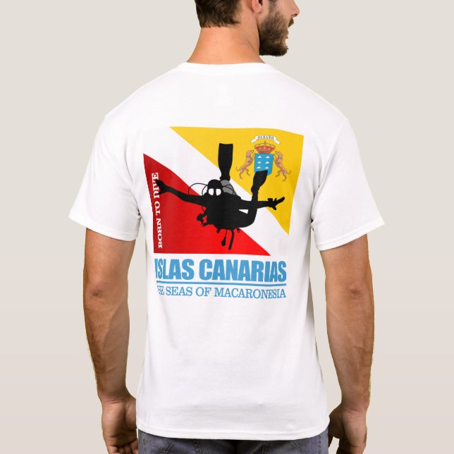 T-shirt Îles Canaries DF2 (Dos)