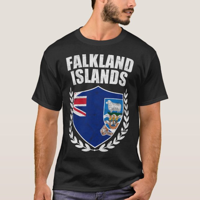 T-shirt Îles Falkland (Devant)