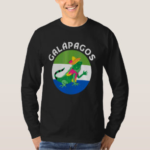 T-shirt Îles Galapagos Équateur Iguane Islas Galapagos 2