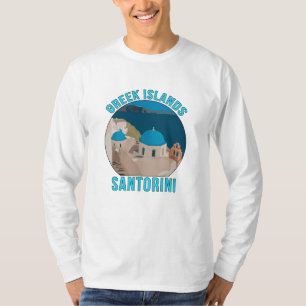 T-shirt Iles grecques Santorin