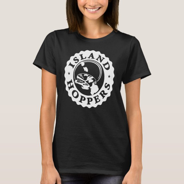 T-shirt Îles Hoppers Hommes comme vu sur Magnums (Devant)