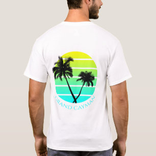T-shirt Îles Retro Grand Cayman