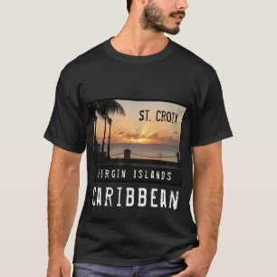 T-shirt Iles Vierges américaines Sainte-Croix USVI Couche