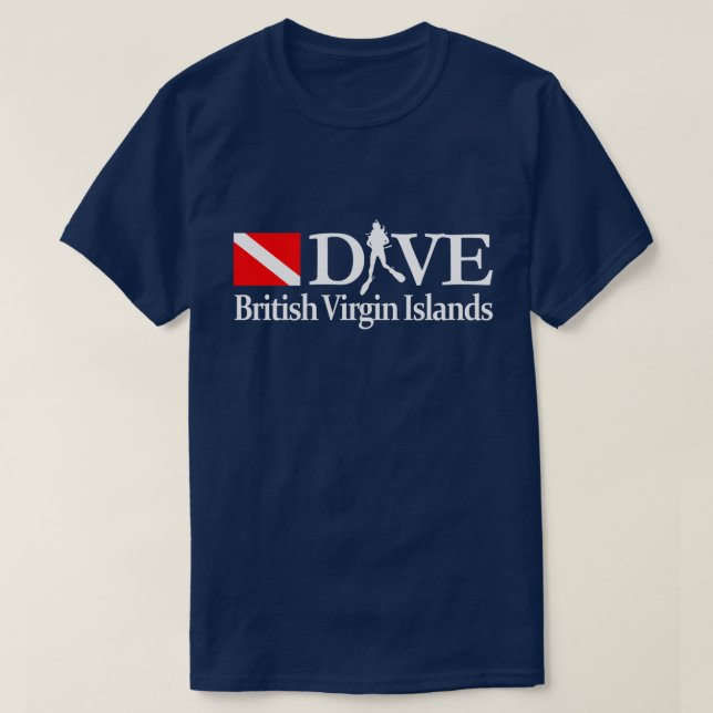 T-shirt Îles Vierges britanniques DV4 (Design devant)