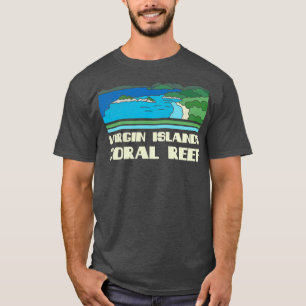 T-shirt Iles Vierges Coral Reef Monument National Nature