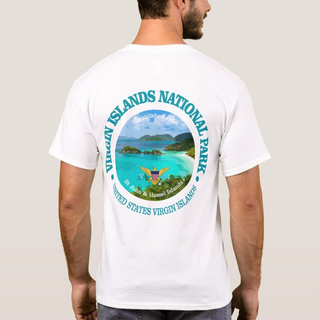 T-shirt Îles Vierges NP (Dos)