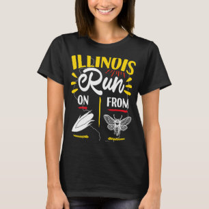 T-shirt Illinois Cicada BroodX invasion État Chicago Illi