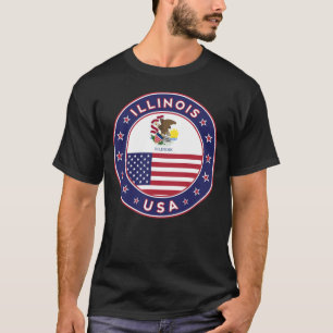 T-shirt Illinois, Illinois,