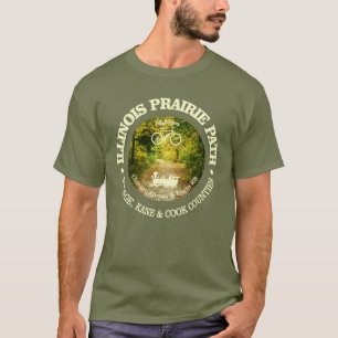 T-shirt Illinois Prairie Path (cyclisme c)