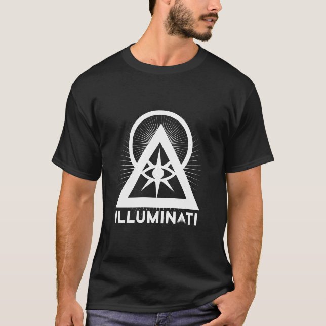 T-shirt Illuminati Tous Voir L'Oeil (Devant)