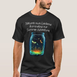 T-shirt Illuminer les aventures estivales avec les luciole