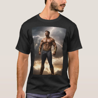 T-shirt Illuminez le style : Lumière et Héros de l'ombre T