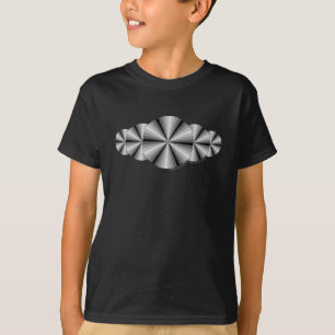 T-shirt Illusion optique Black Kid's et Baby Dark Shirt
