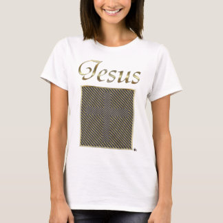 T-shirt Illusion optique croisée de JÉSUS