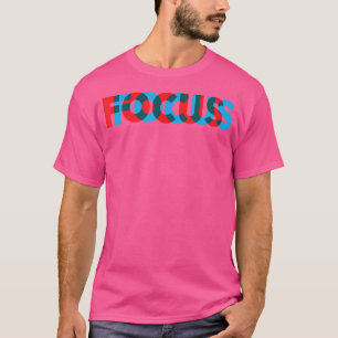 T-shirt Illusion optique de focus