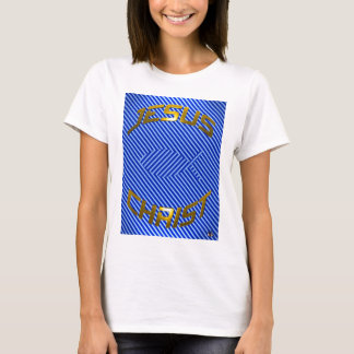 T-shirt Illusion optique de poissons de JÉSUS