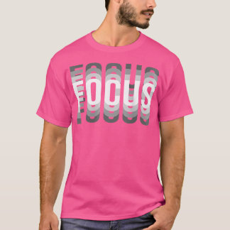 T-shirt Illusion optique tripante Focus