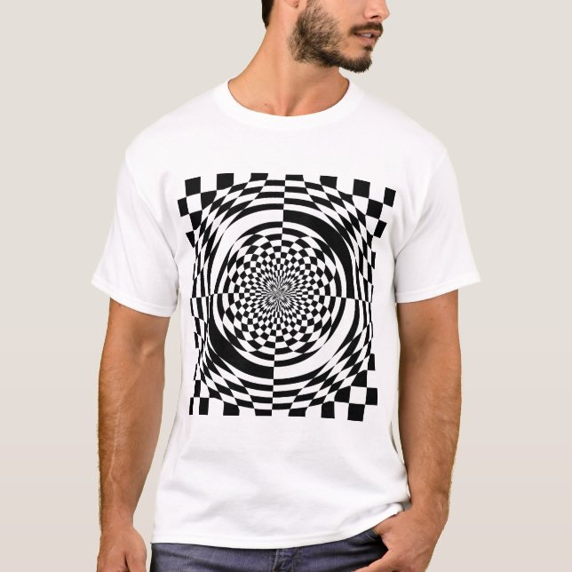 T-shirt Illusions optiques (Devant)