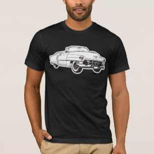 T-shirt Illustration 1953 de convertible de la série 62 de