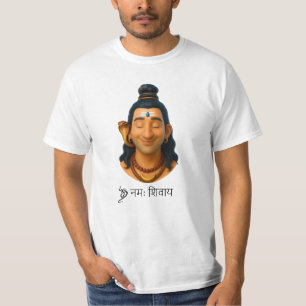 T-shirt Illustration 3D stylisée de Lord Shiva