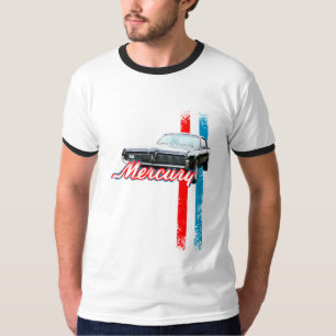 T-shirt Illustration affligée de puma de Mercury
