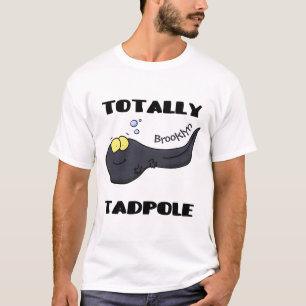T-shirt Illustration amusante de dessin animé en têtard