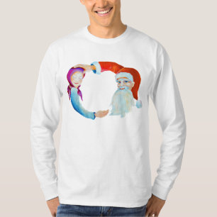 T-shirt Illustration aquarelle Magique Père Noël