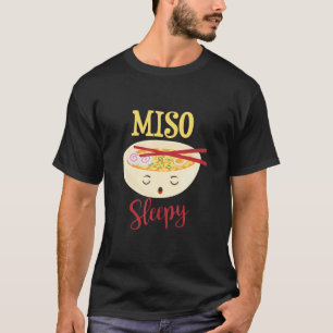 T-shirt illustration asiatique de sushis disant design