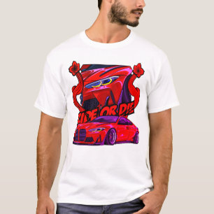 T-shirt Illustration Bmw