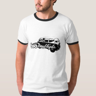 T-shirt Illustration classique de Fiat 600 Multipla