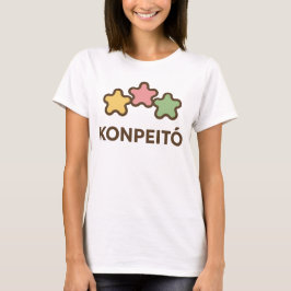 T-shirt Illustration colorée de bonbon Konpeitō