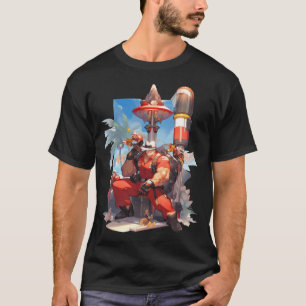 T-shirt Illustration d'anime de Safe Gard