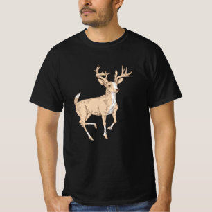 T-shirt Illustration d'Antler Deer