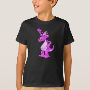 T-shirt Illustration de bande dessinée d'un dragon de