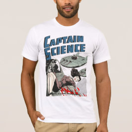 T-shirt Illustration de capitaine la Science #3