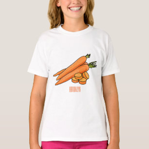 T-shirt Illustration de carotte
