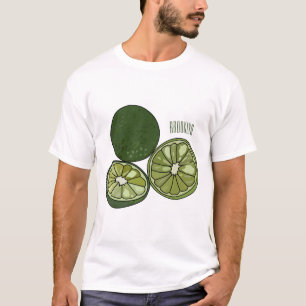 T-shirt Illustration de chaux Kaffir