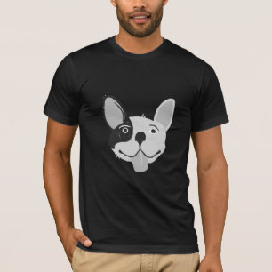 T-shirt Illustration de Chien de taureau français