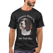 Illustration de chien d'eau portugais personnalisa