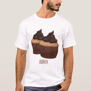 T-shirt Illustration de Cupcake