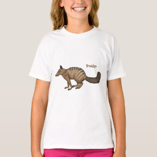 T-shirt Illustration de dessin animé joyeux numbat