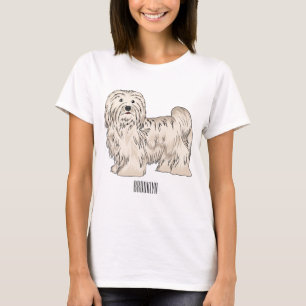 T-shirt Illustration de dessin de chien de Havan
